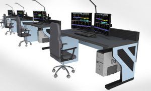 Command Flex customizable control room console