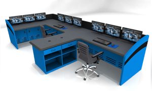 command watch control room furniture, premium console